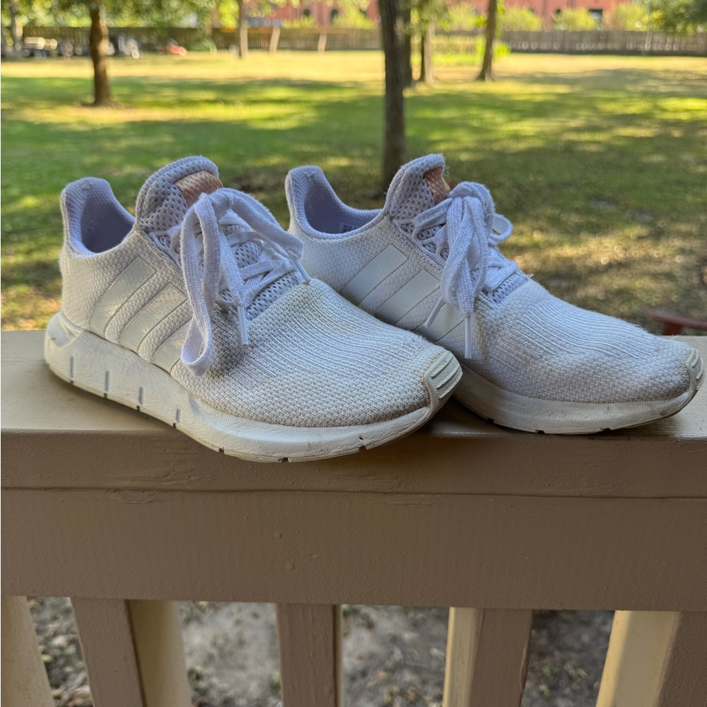 adidas White Athletic Shoes